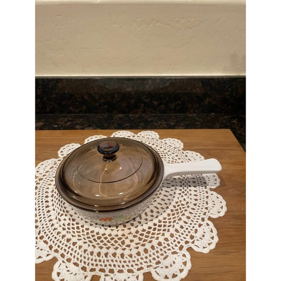 Vintage Corningware - wildflower Saucepan with lid - Picture 2 of 8